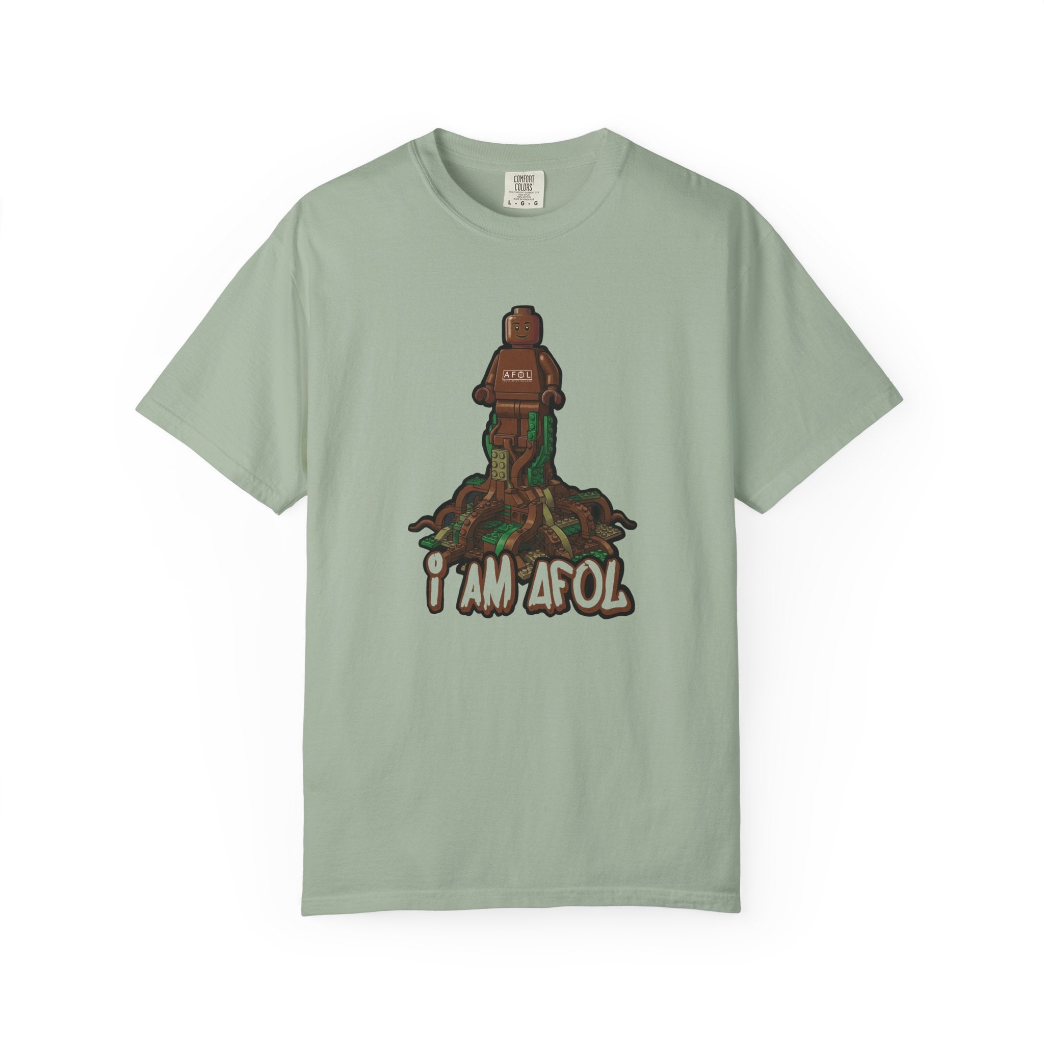 I Am AFOL T-Shirt — Tree Root Design
