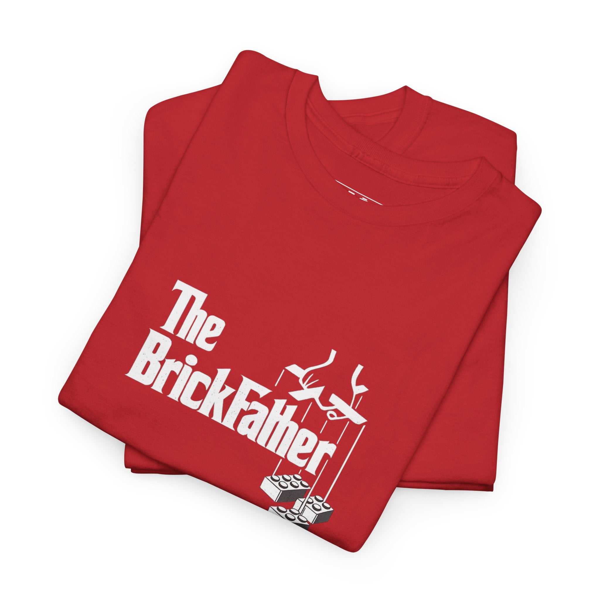 AFOL - The BrickFather Tee — Vintage Adult Brick Building Logo T-Shirt