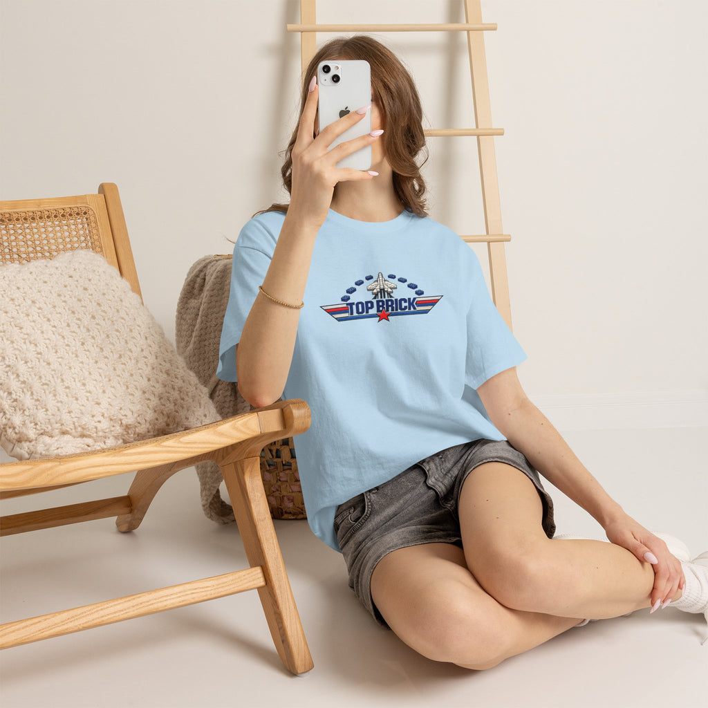 AFOL - Top Brick Logo Tee — Retro Aviation Graphic T‑Shirt