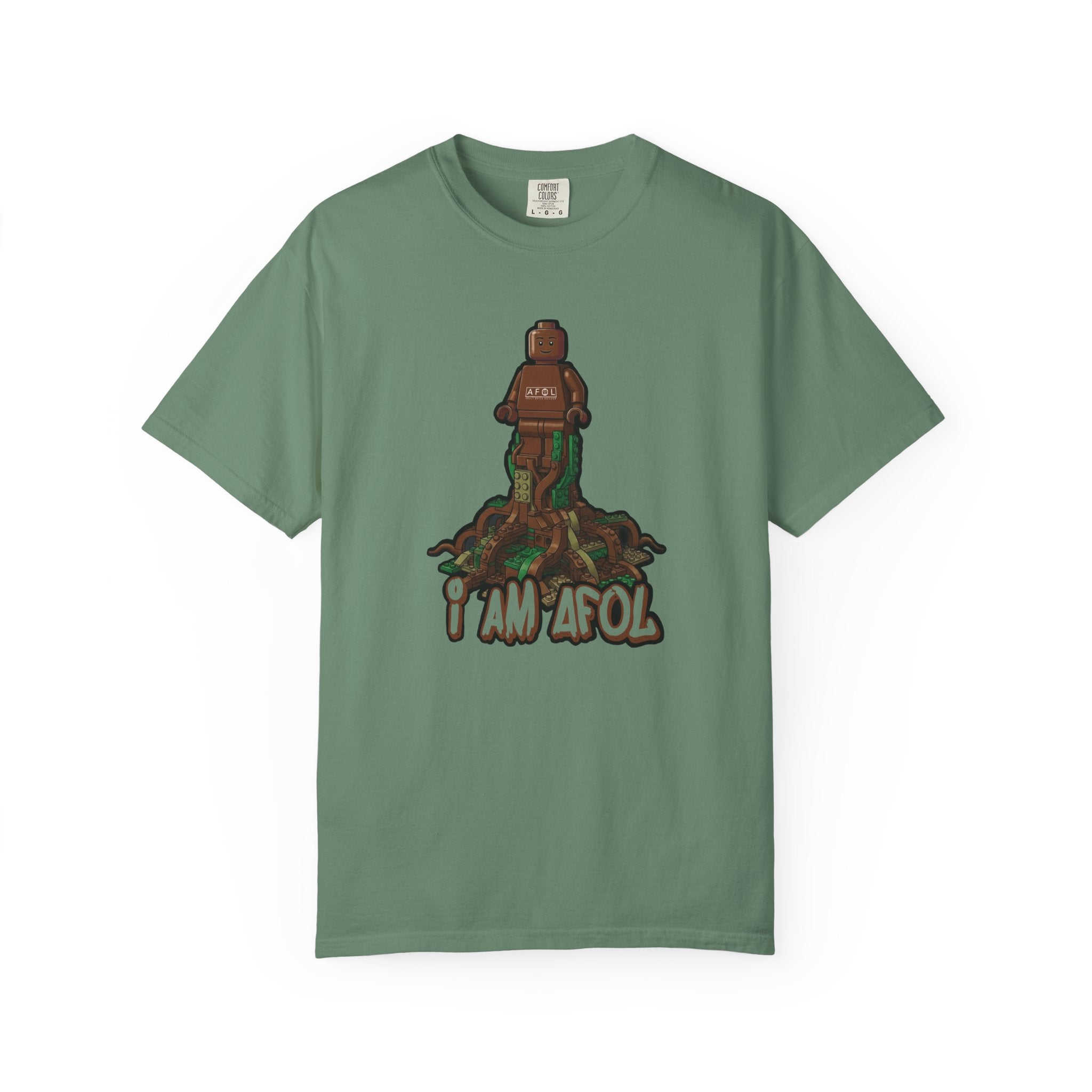 I Am AFOL T-Shirt — Tree Root Design
