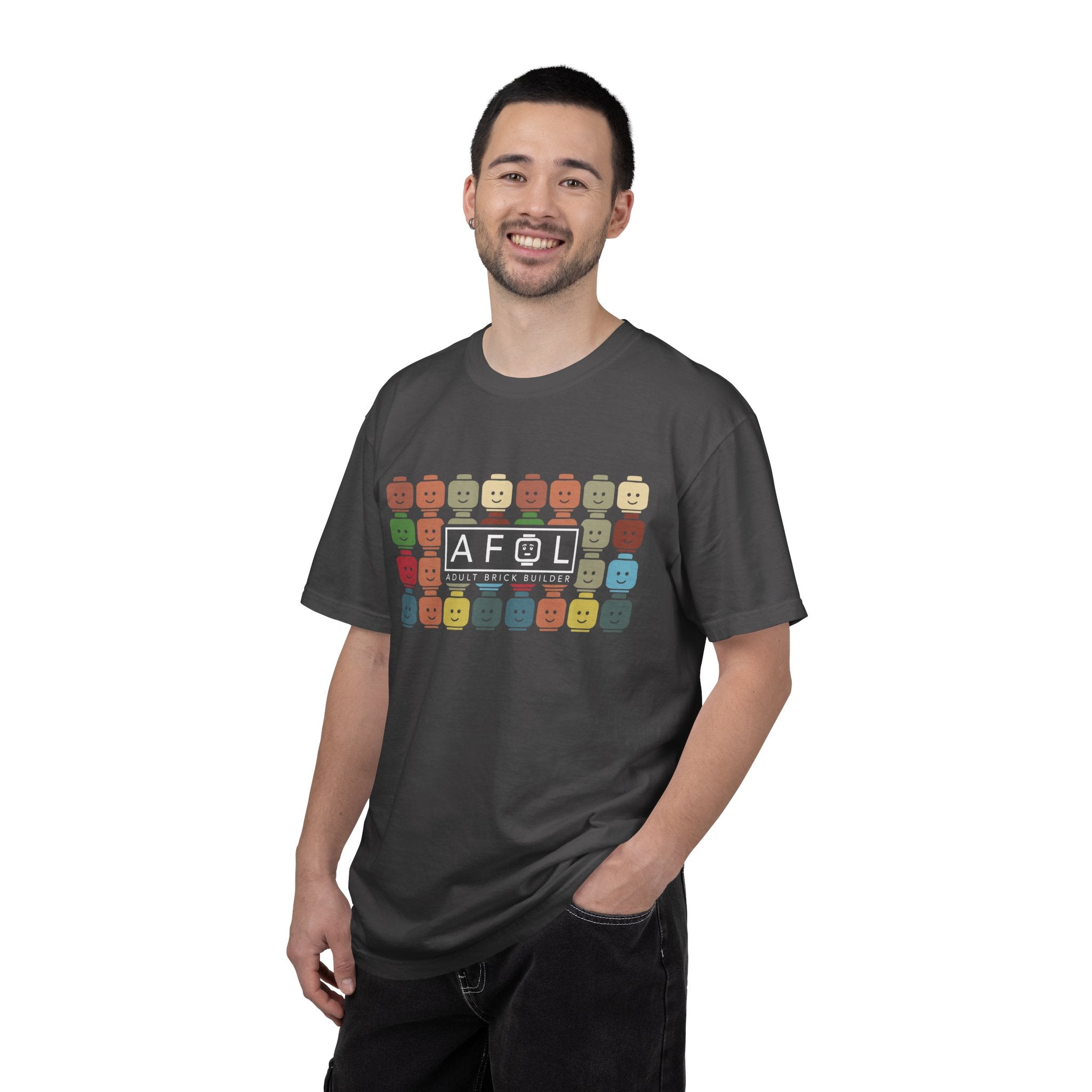 AFOL Retro Mini figure Row T-Shirt