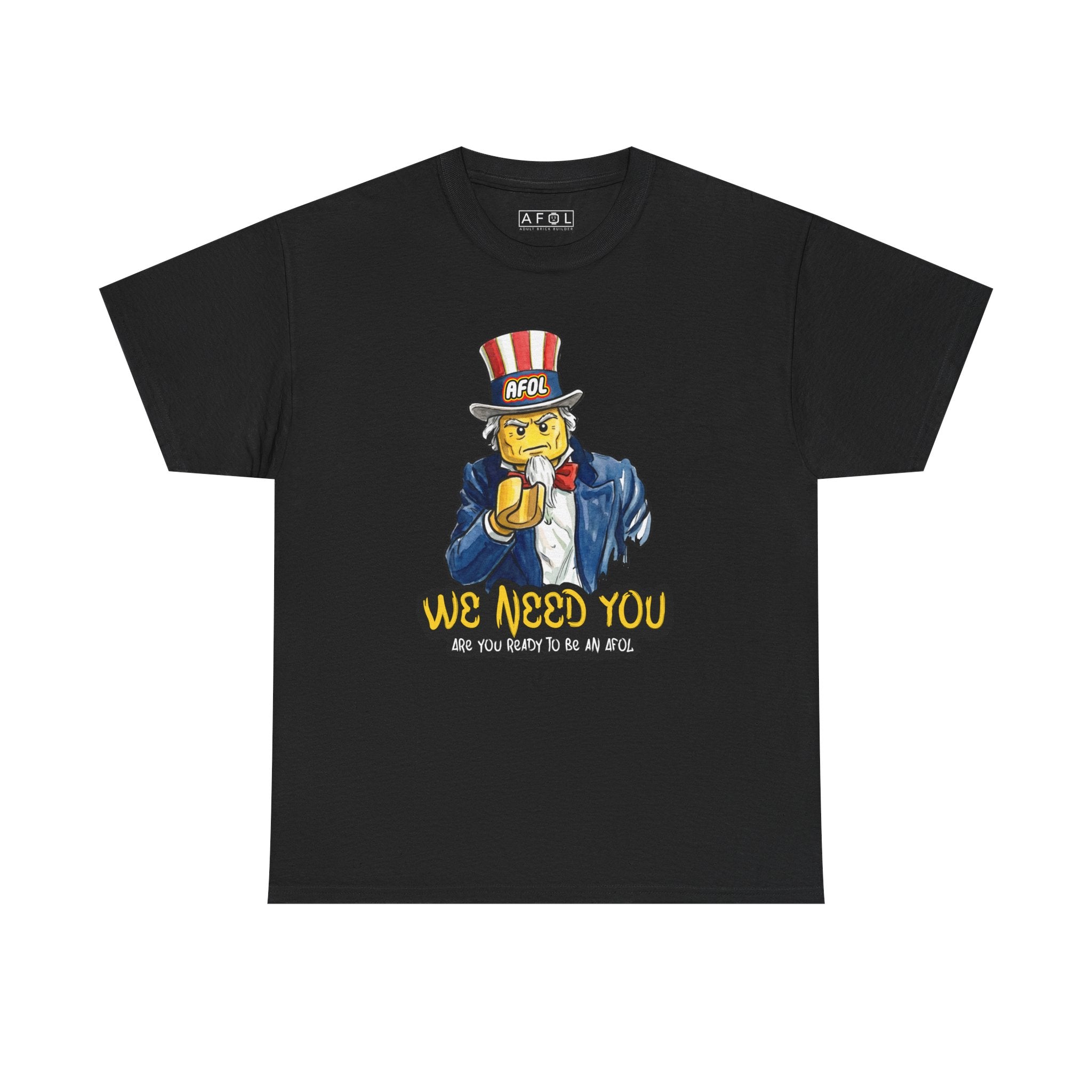AFOL We Need You - T-Shirt — Funny Patriotic Recruitment Tee for AFOLs