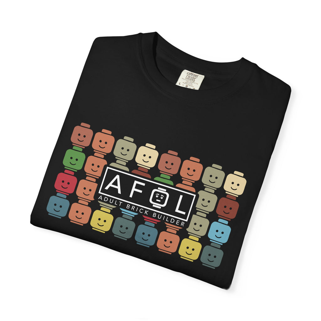 AFOL Retro Mini figure Row T-Shirt