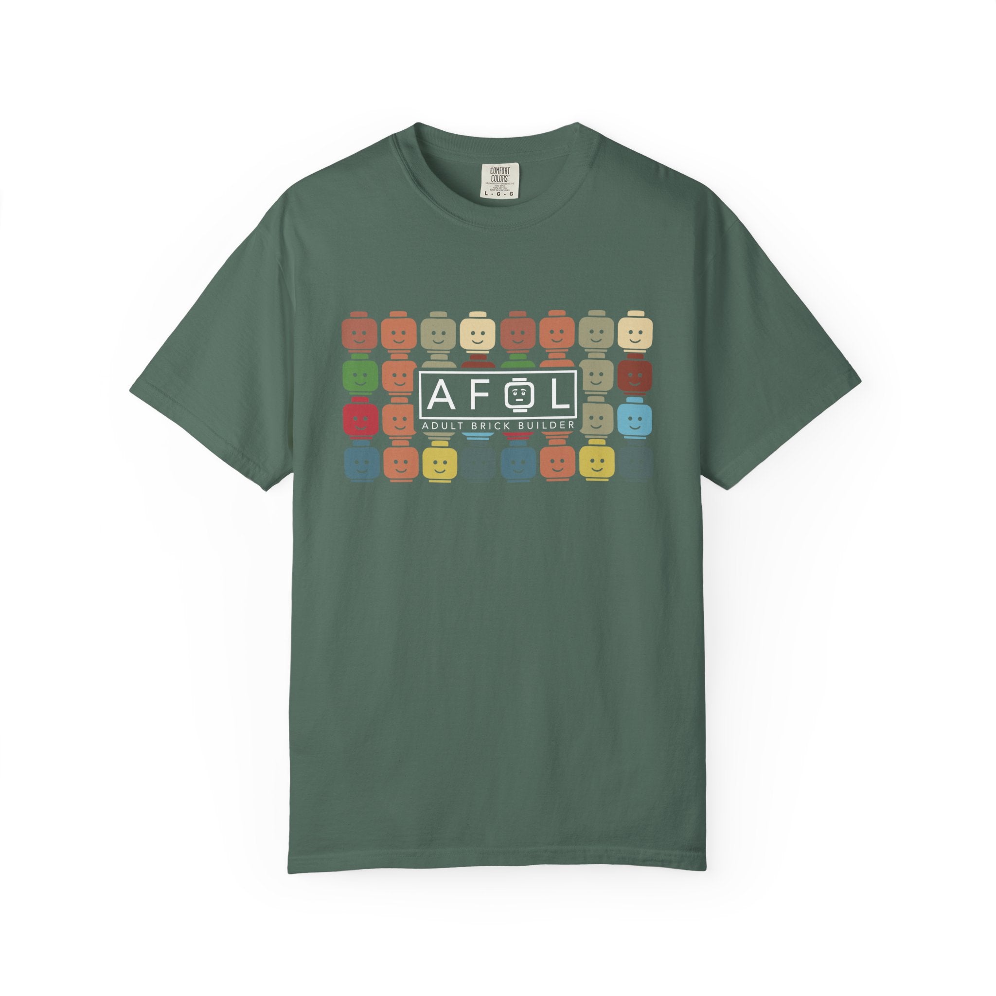 AFOL Retro Mini figure Row T-Shirt