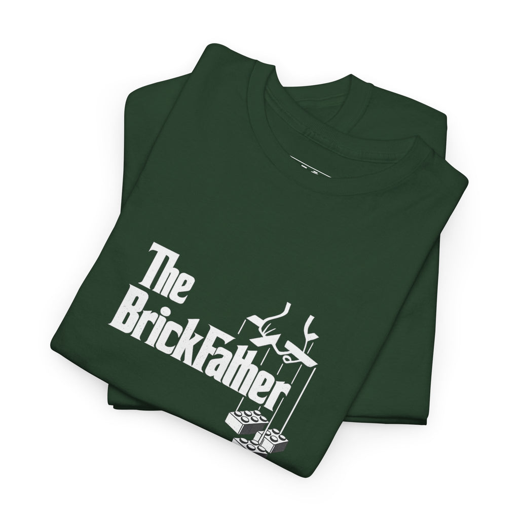 AFOL - The BrickFather Tee — Vintage Adult Brick Building Logo T-Shirt