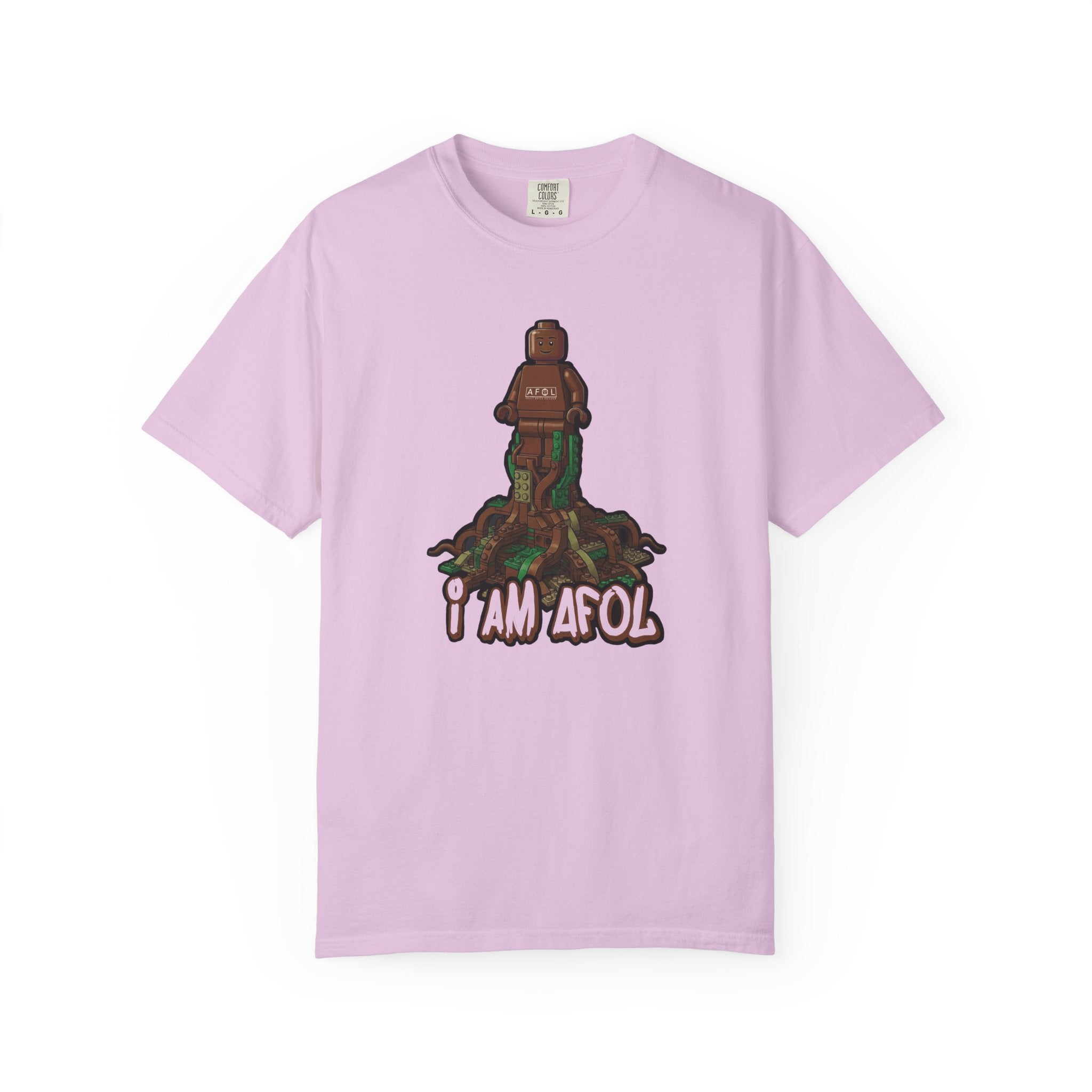 I Am AFOL T-Shirt — Tree Root Design