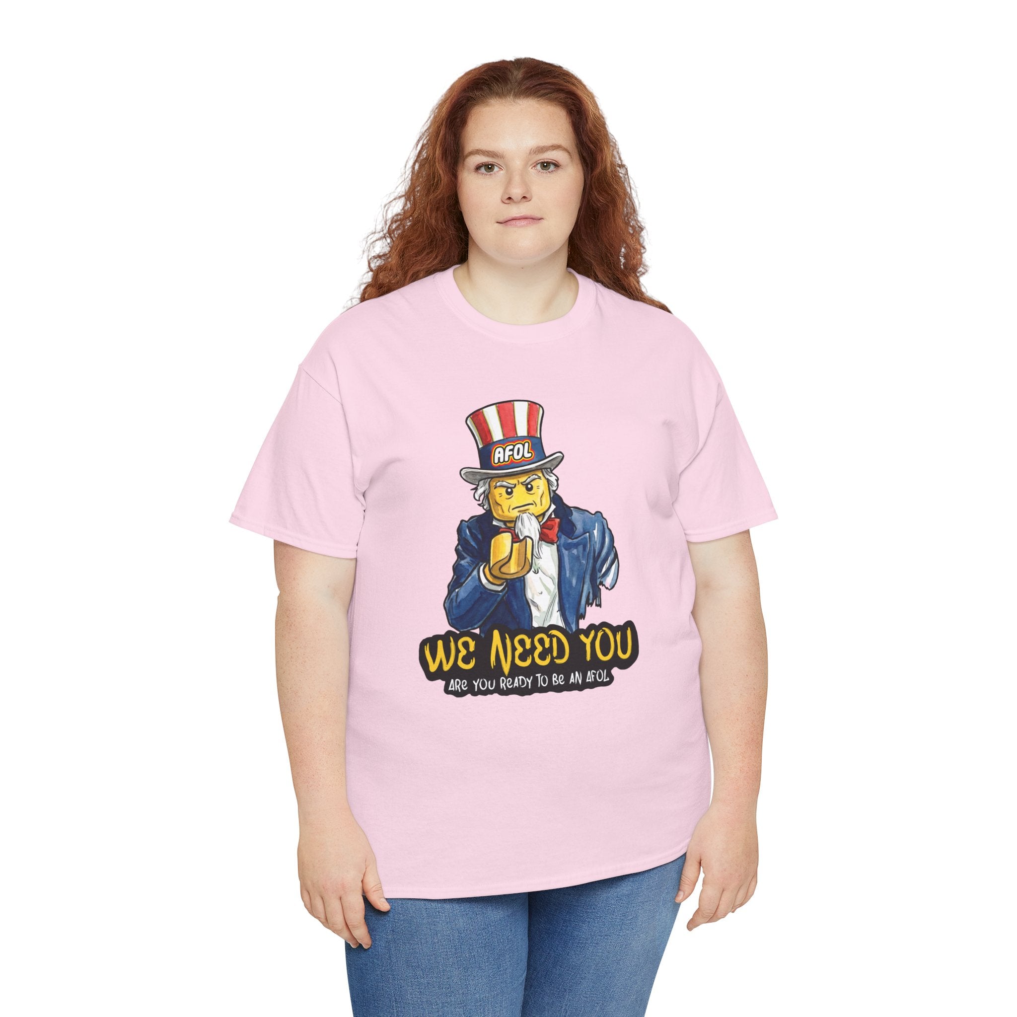 AFOL We Need You - T-Shirt — Funny Patriotic Recruitment Tee for AFOLs