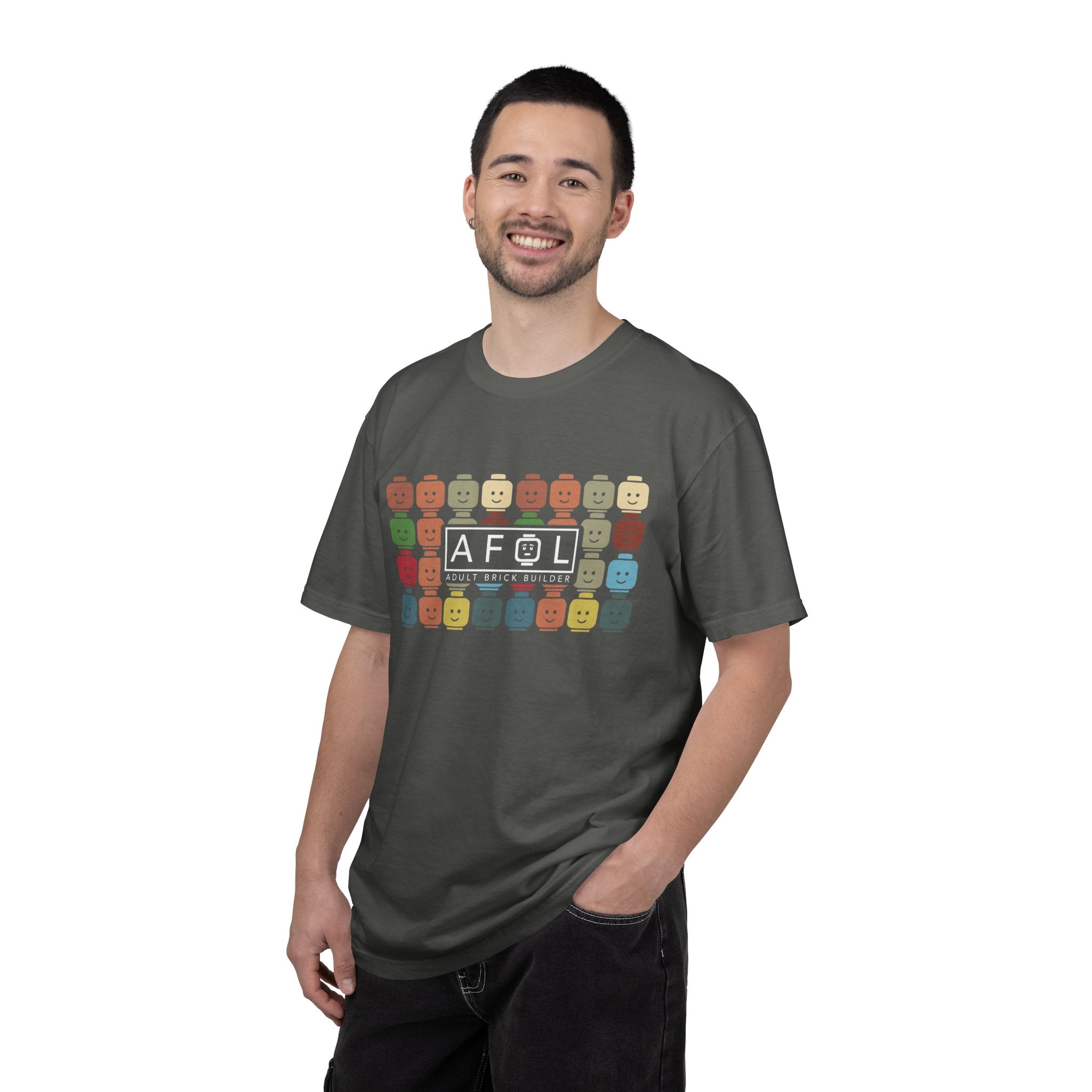 AFOL Retro Mini figure Row T-Shirt