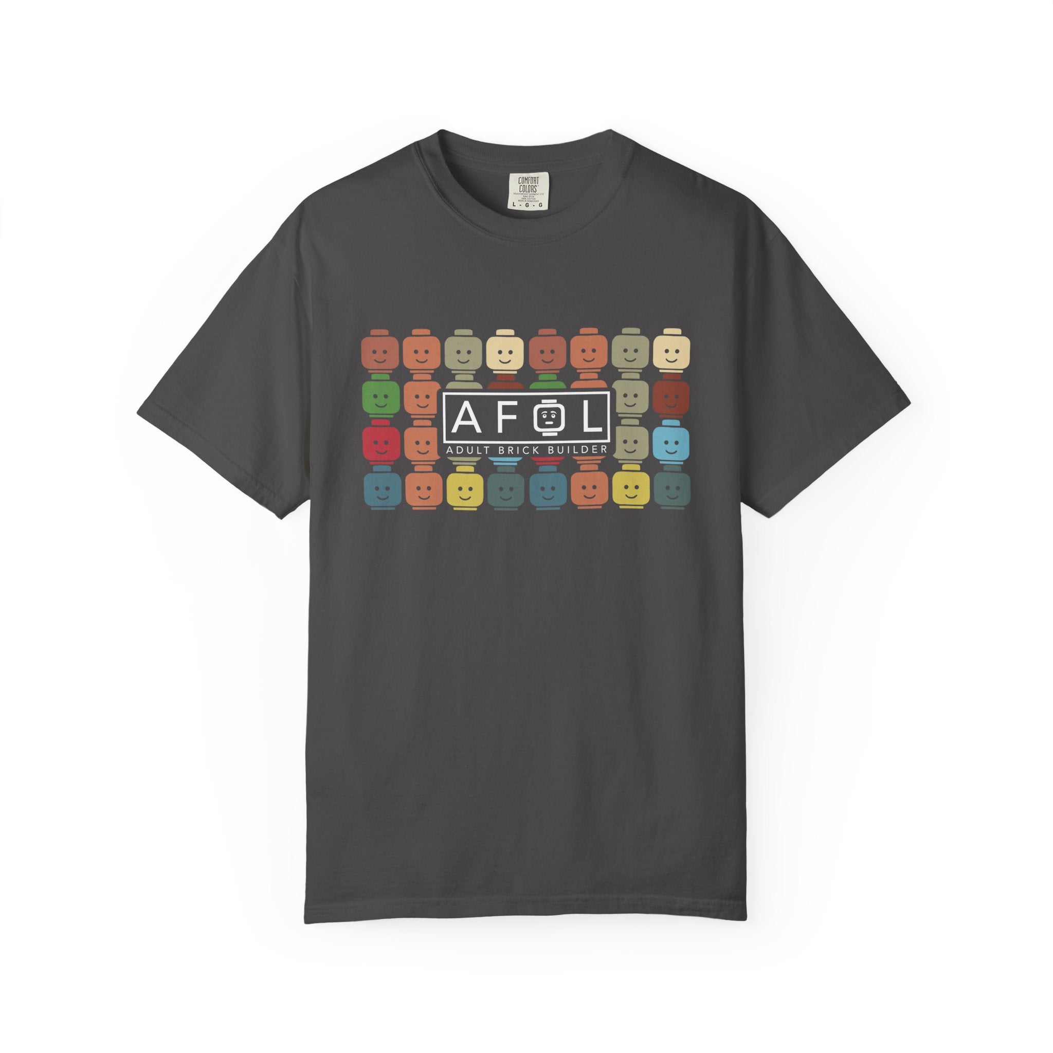 AFOL Retro Mini figure Row T-Shirt