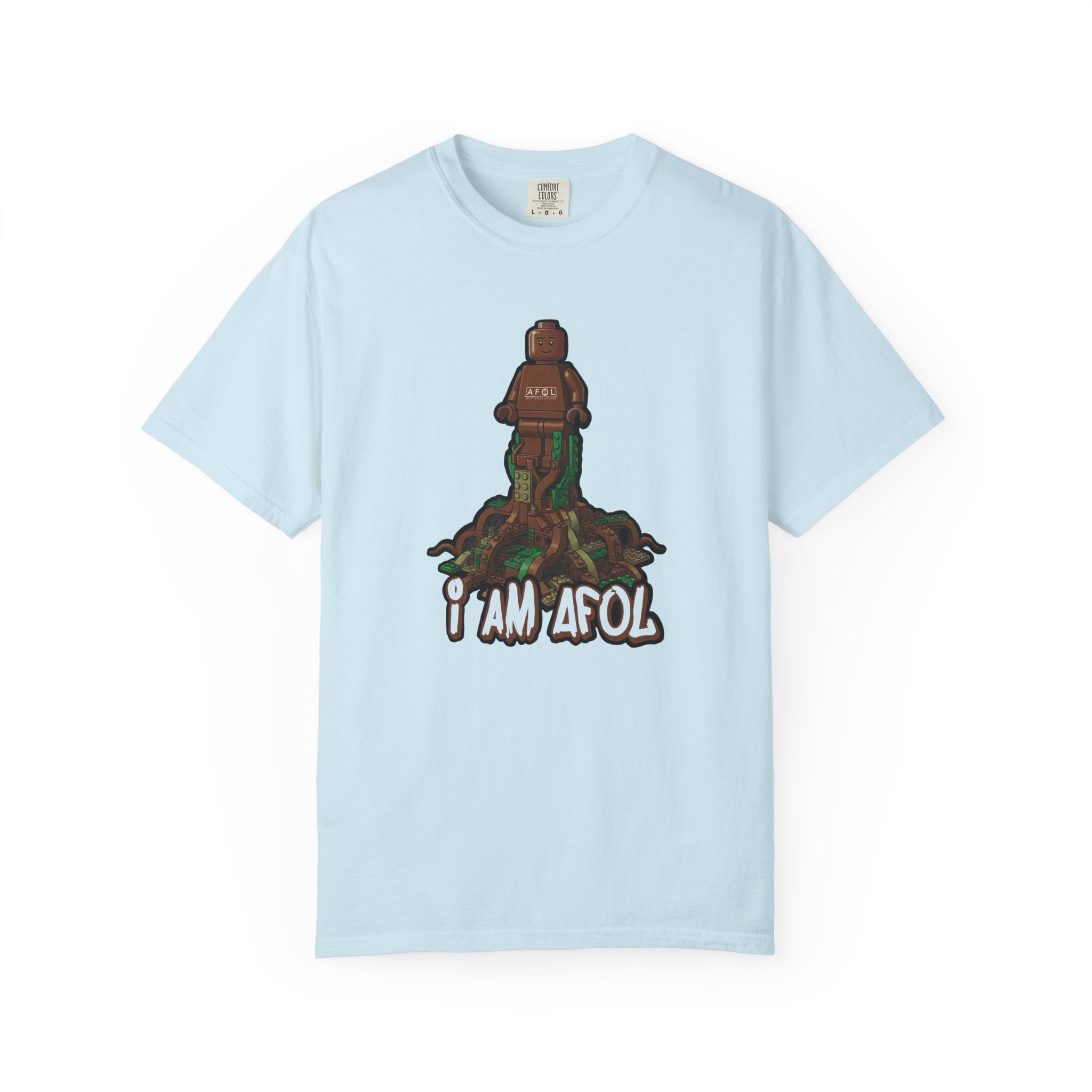 I Am AFOL T-Shirt — Tree Root Design