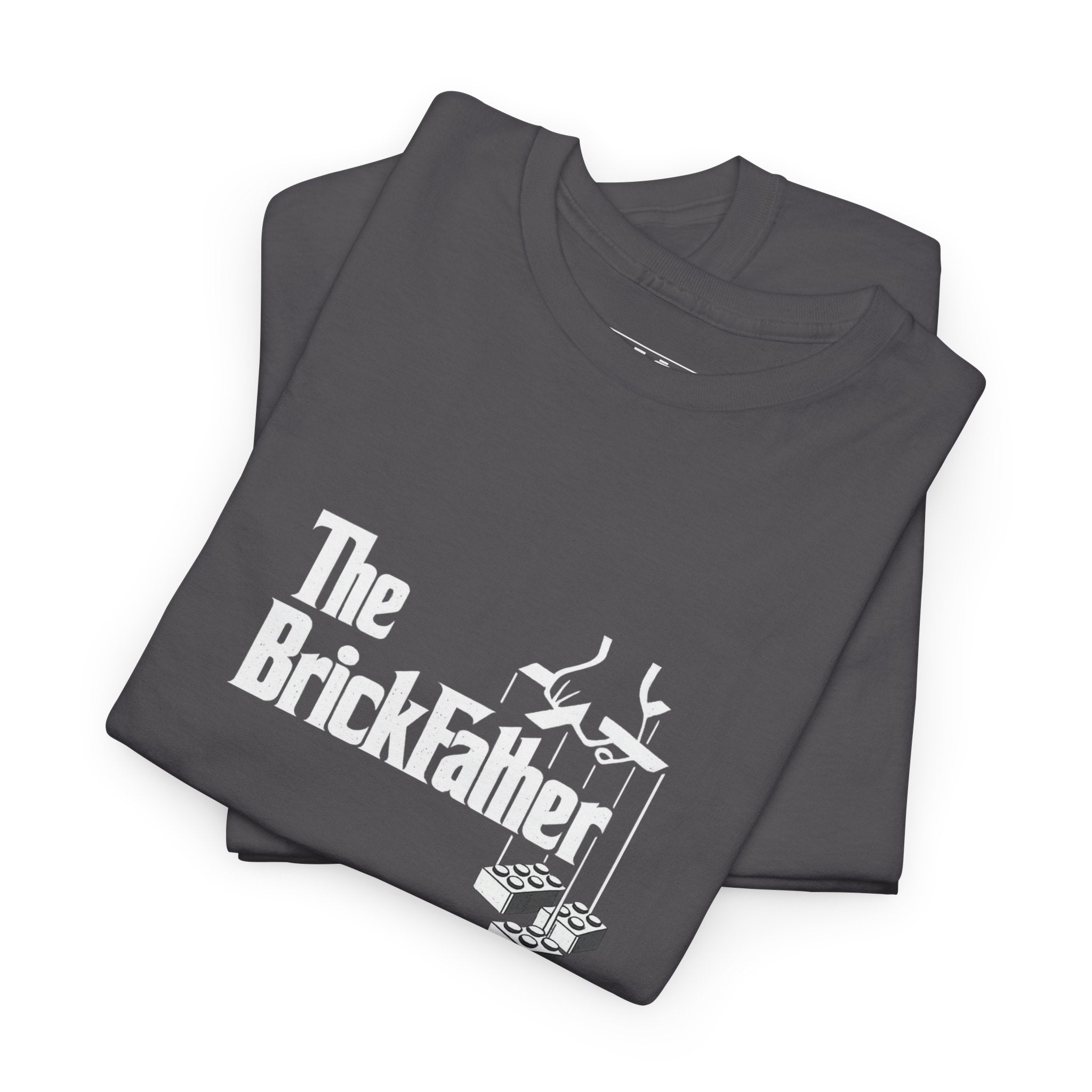 AFOL - The BrickFather Tee — Vintage Adult Brick Building Logo T-Shirt