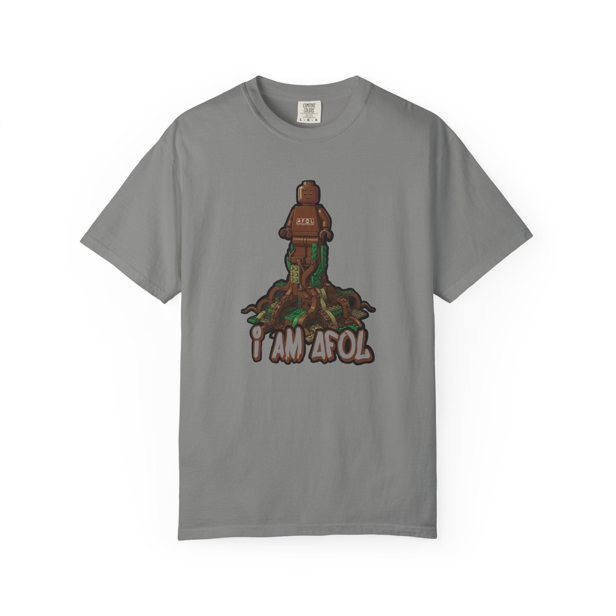 I Am AFOL T-Shirt — Tree Root Design