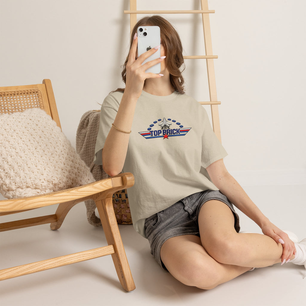 AFOL - Top Brick Logo Tee — Retro Aviation Graphic T‑Shirt