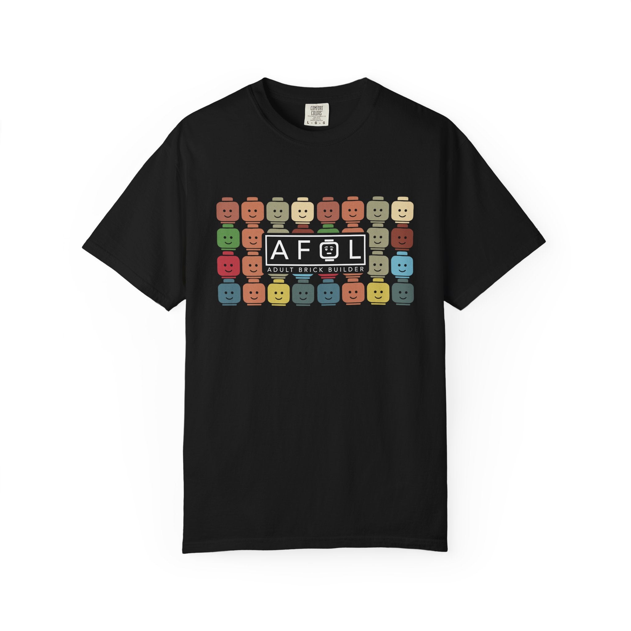 AFOL Retro Mini figure Row T-Shirt