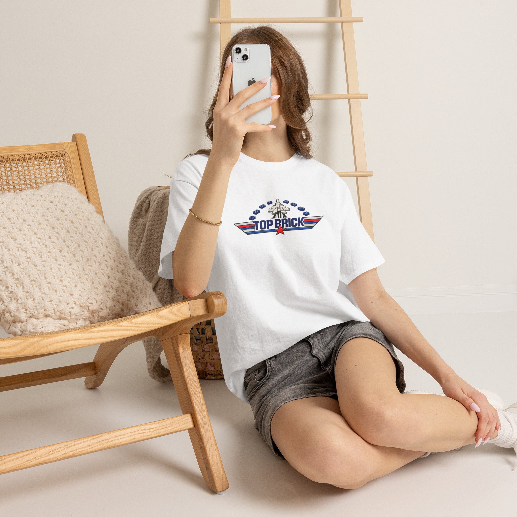 AFOL - Top Brick Logo Tee — Retro Aviation Graphic T‑Shirt