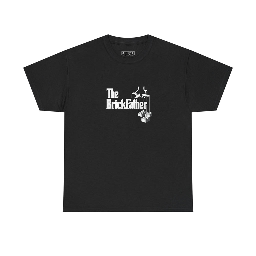 AFOL - The BrickFather Tee — Vintage Adult Brick Building Logo T-Shirt