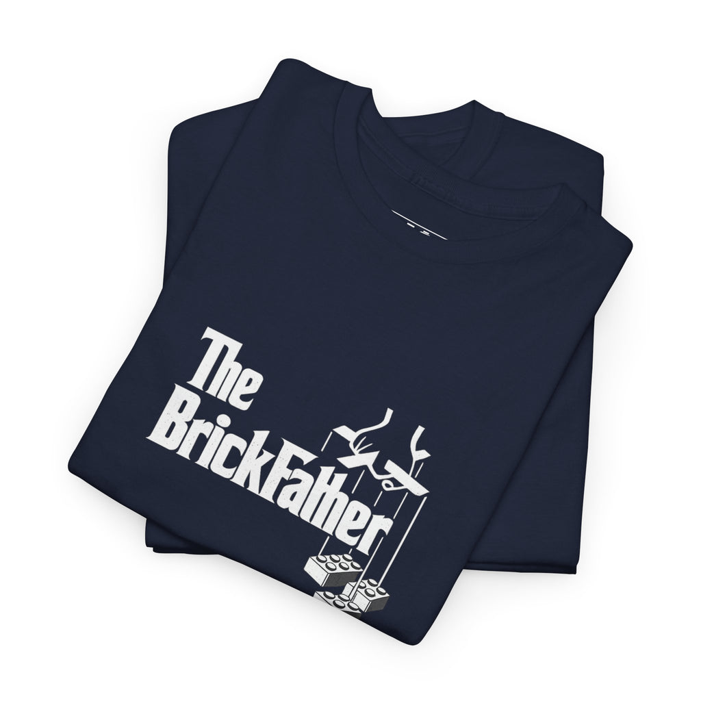 AFOL - The BrickFather Tee — Vintage Adult Brick Building Logo T-Shirt