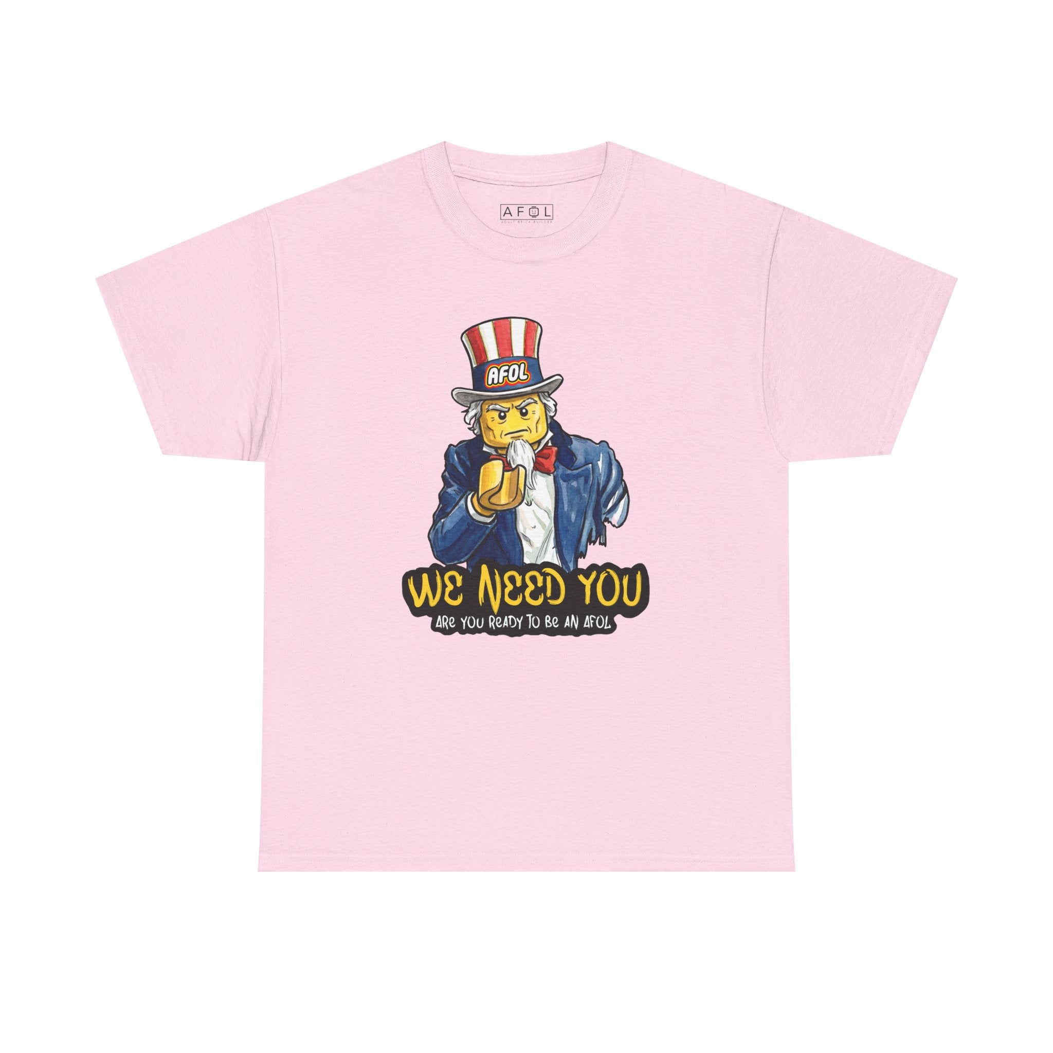 AFOL We Need You - T-Shirt — Funny Patriotic Recruitment Tee for AFOLs