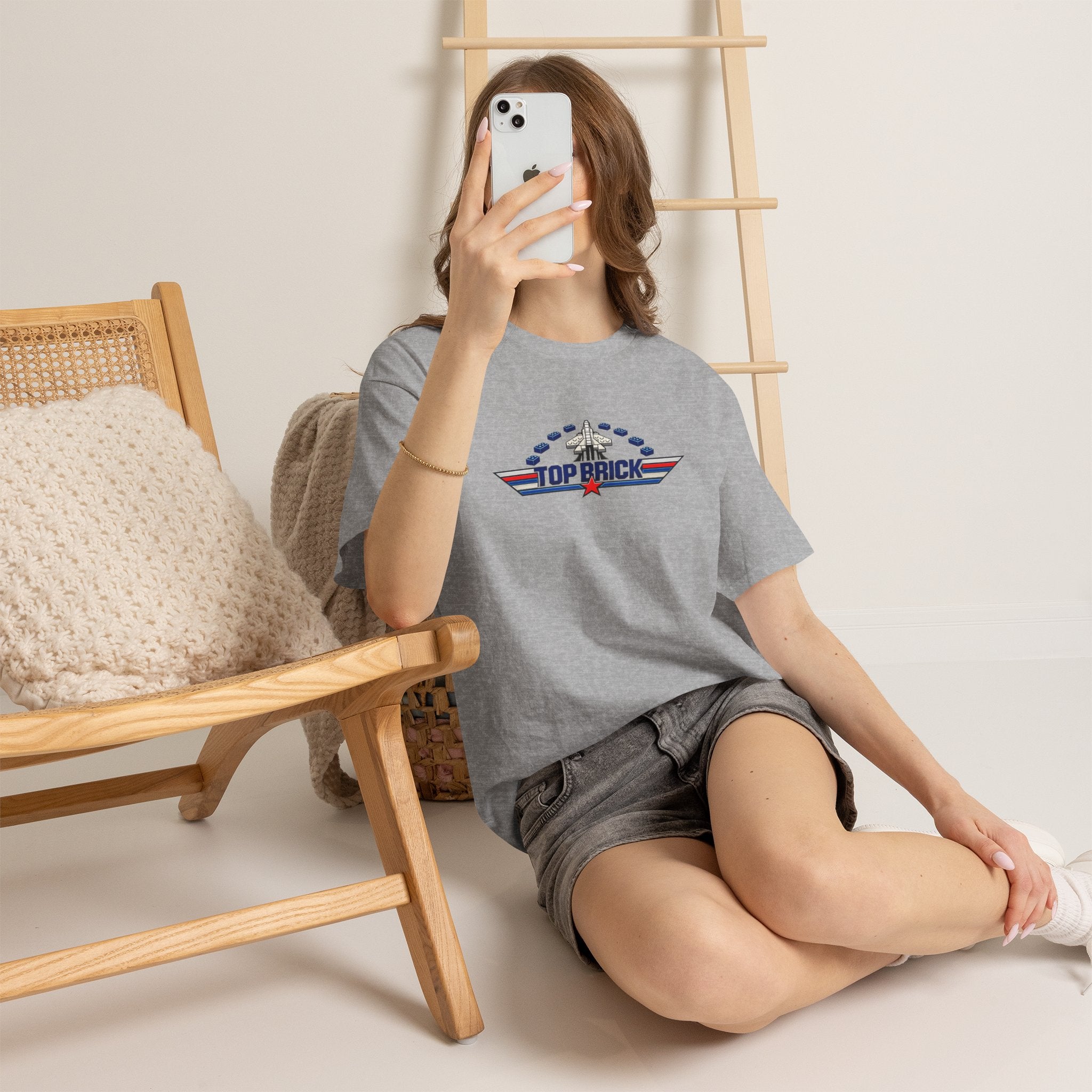 AFOL - Top Brick Logo Tee — Retro Aviation Graphic T‑Shirt