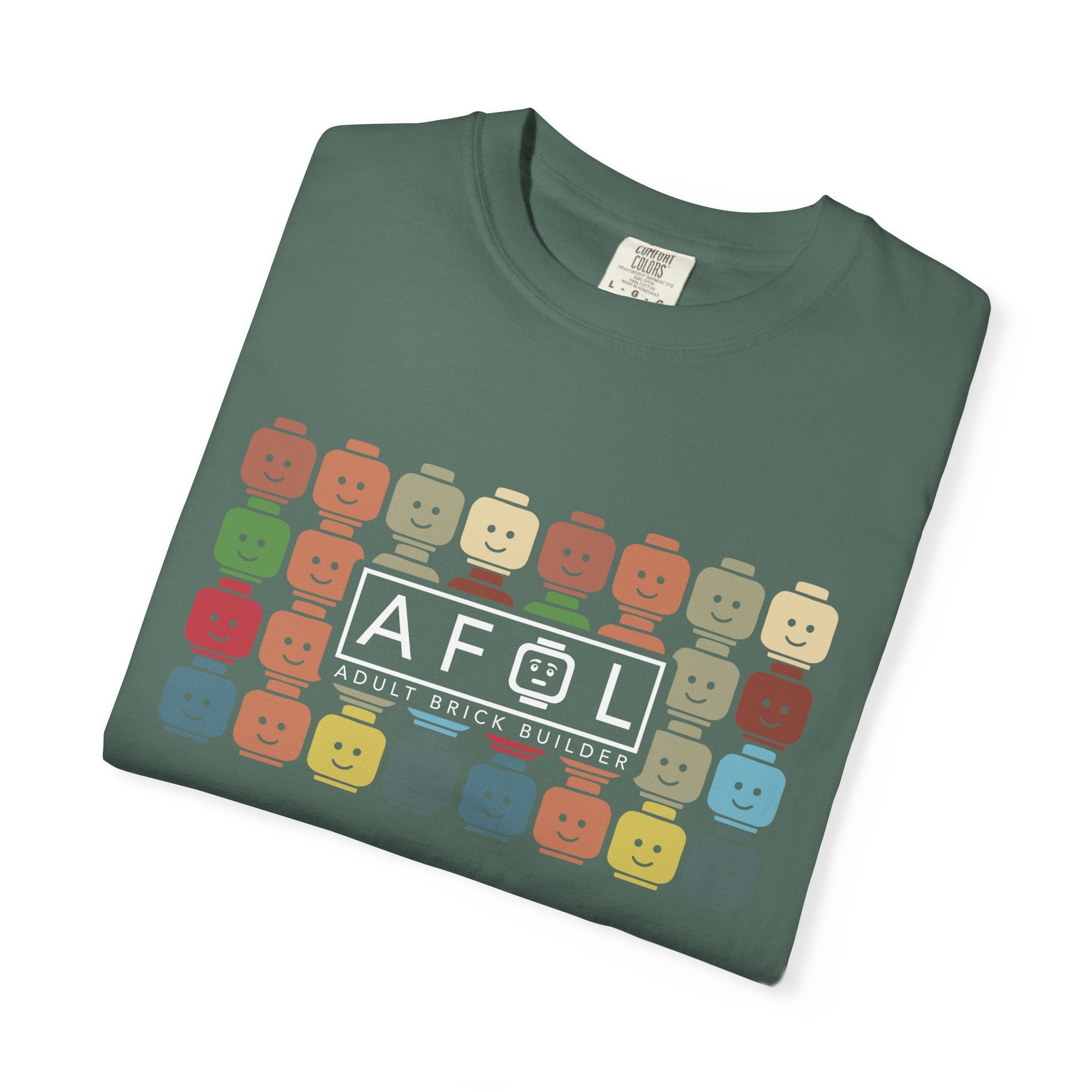 AFOL Retro Mini figure Row T-Shirt