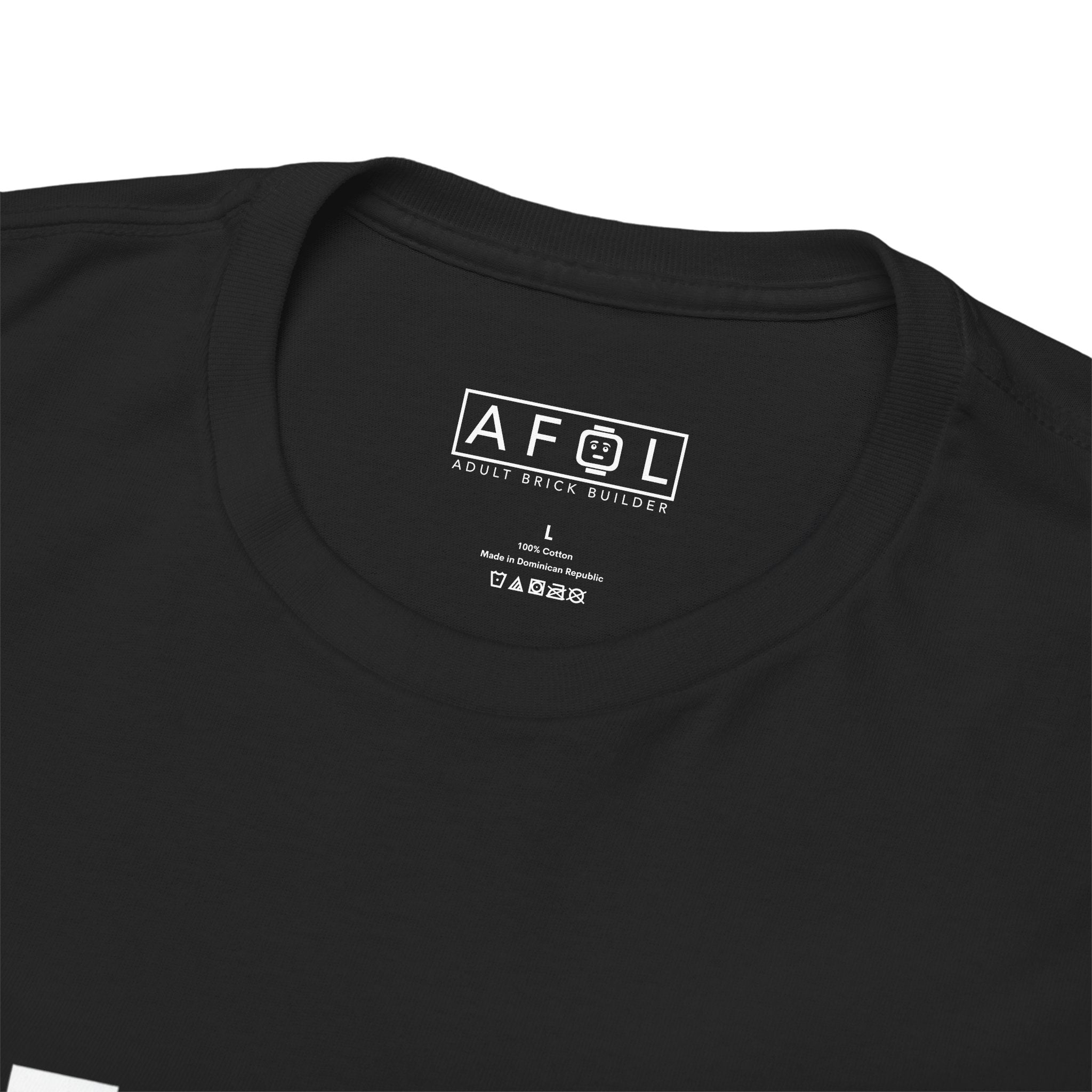 AFOL - The BrickFather Tee — Vintage Adult Brick Building Logo T-Shirt