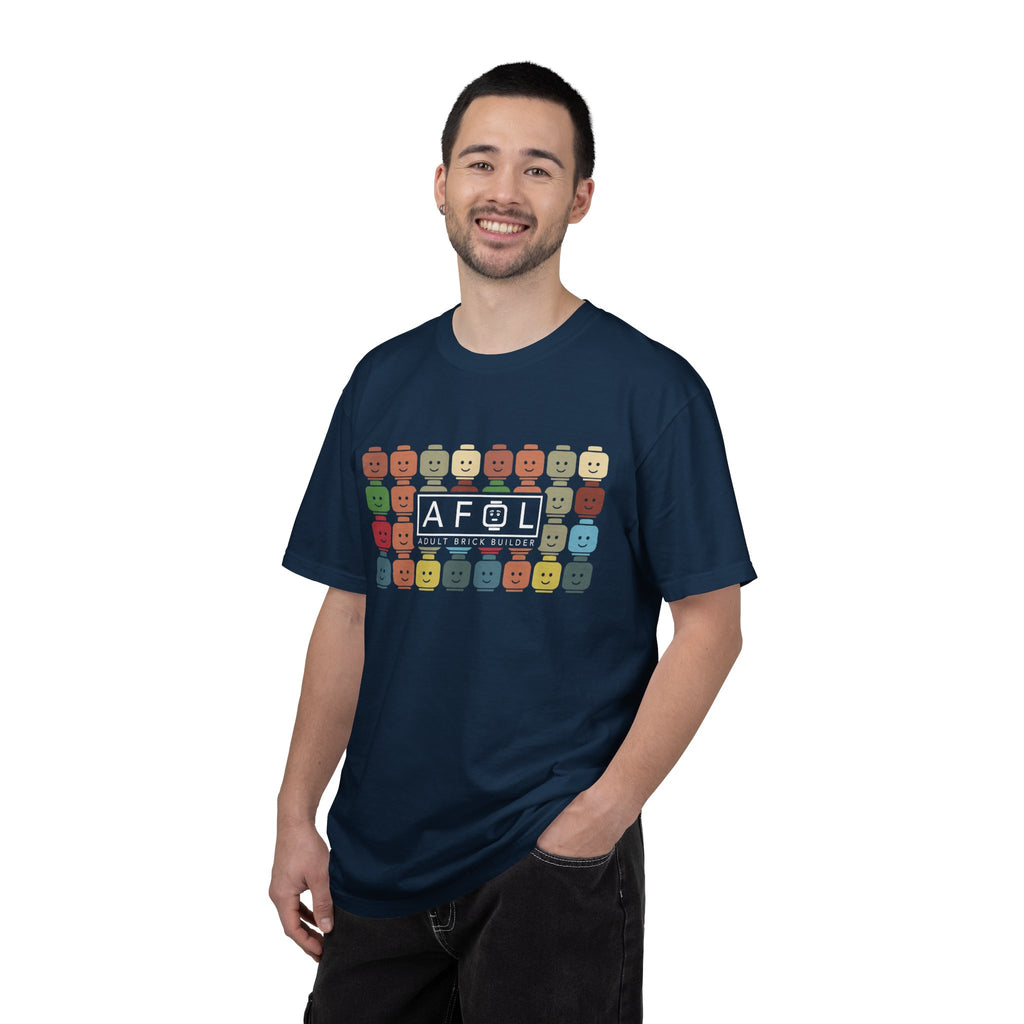 AFOL Retro Mini figure Row T-Shirt