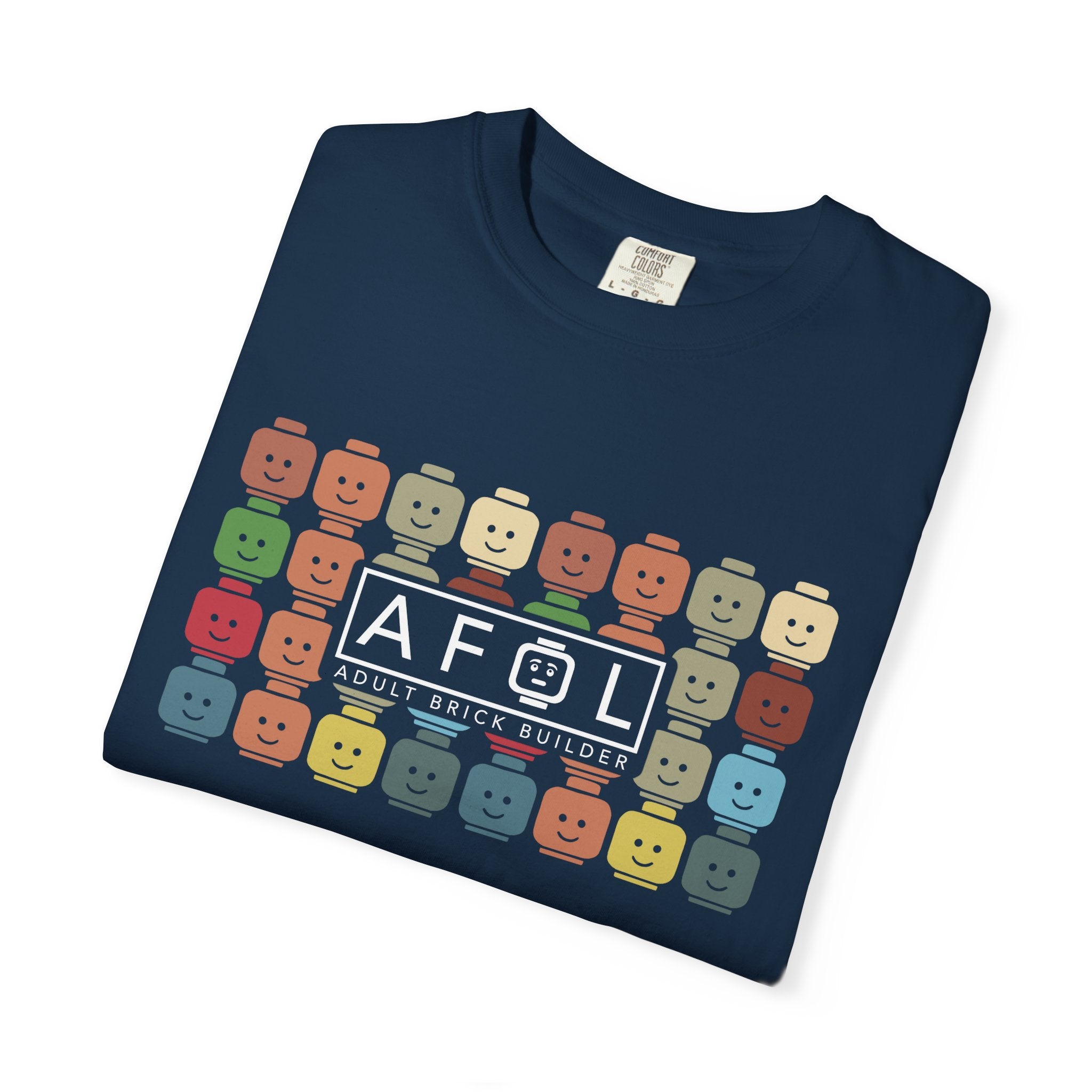 AFOL Retro Mini figure Row T-Shirt