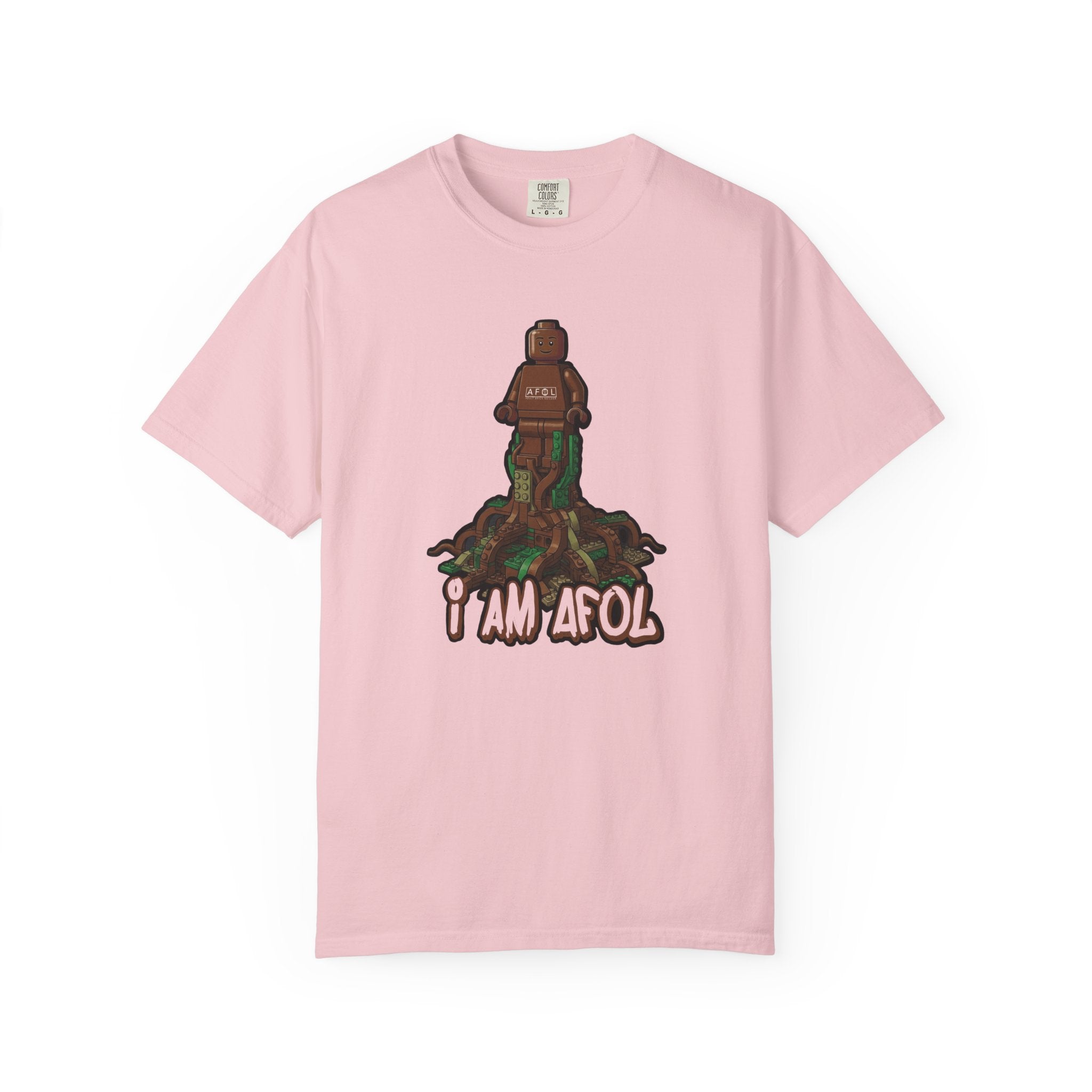 I Am AFOL T-Shirt — Tree Root Design