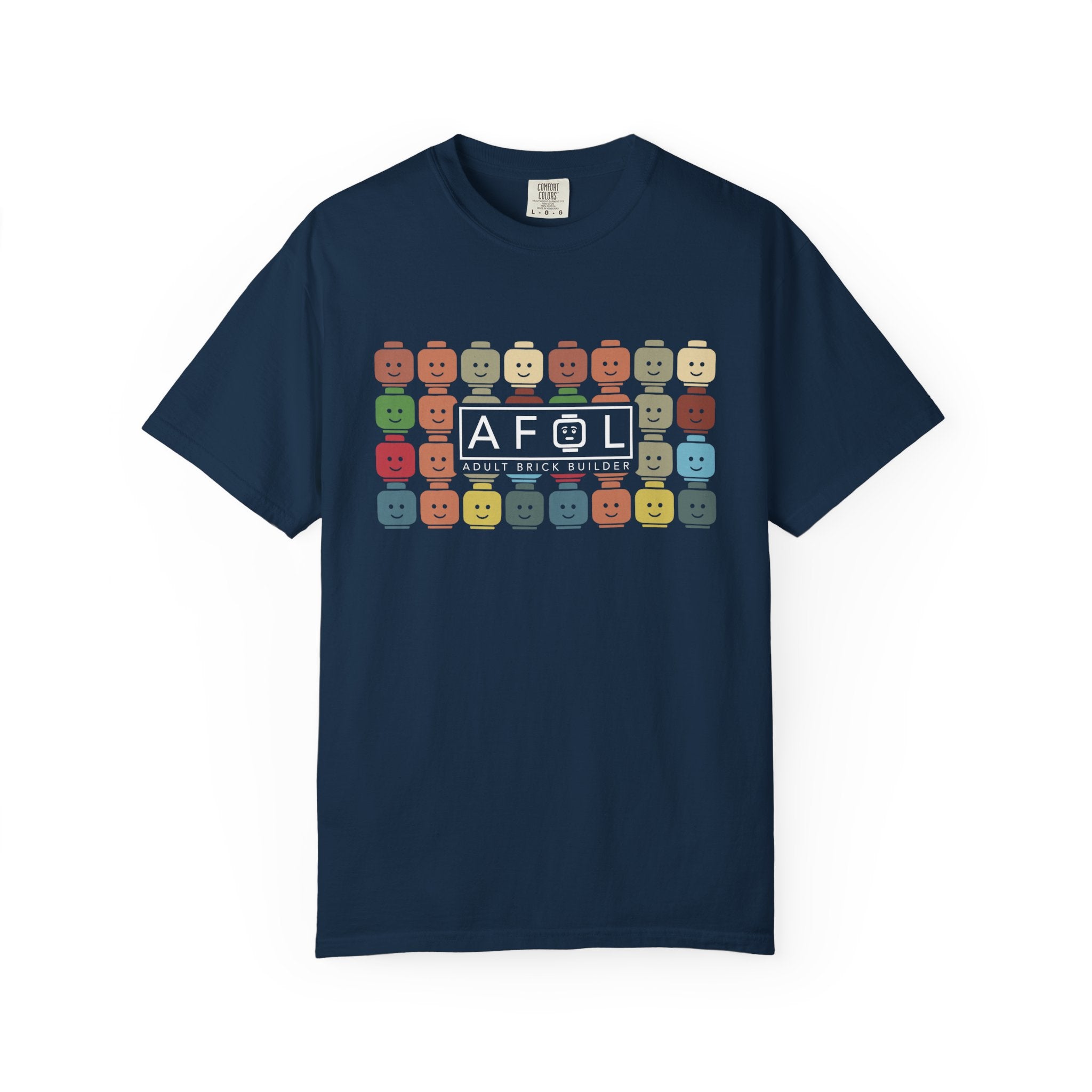AFOL Retro Mini figure Row T-Shirt