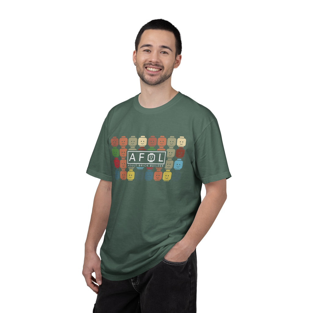 AFOL Retro Mini figure Row T-Shirt