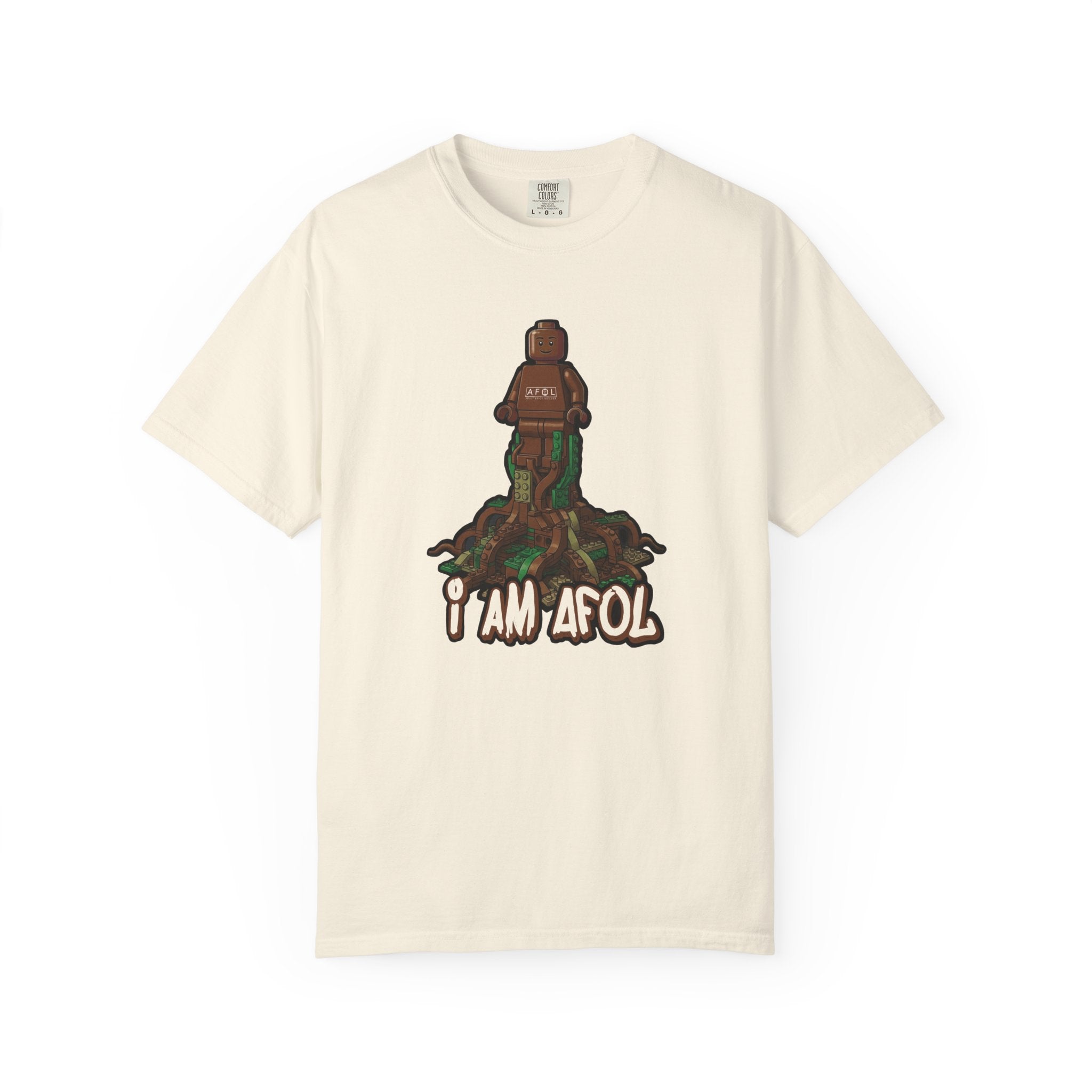 I Am AFOL T-Shirt — Tree Root Design